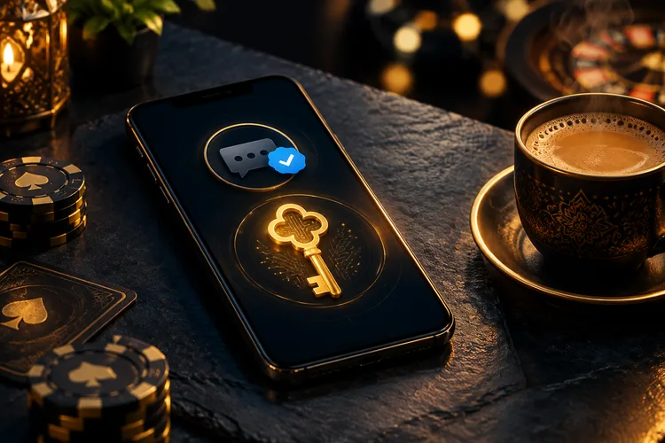 Smartphone displaying instant WhatsApp casino ID credentials and UPI confirmation