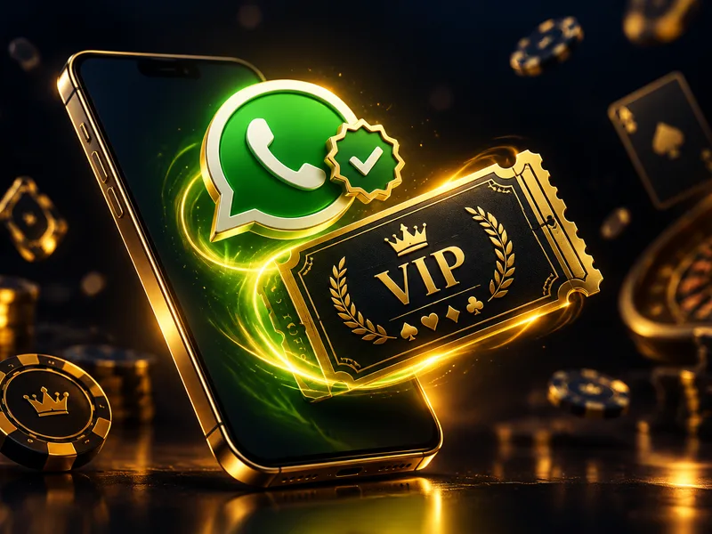 Smartphone showing verified Casino ID delivered on WhatsApp in under 5 minutes
