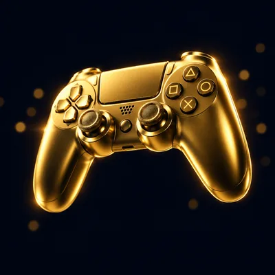 3D gold gamepad icon representing 1000+ live casino and sports games